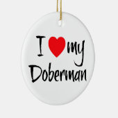 Ik hou van mijn vader keramisch ornament (Rechts)
