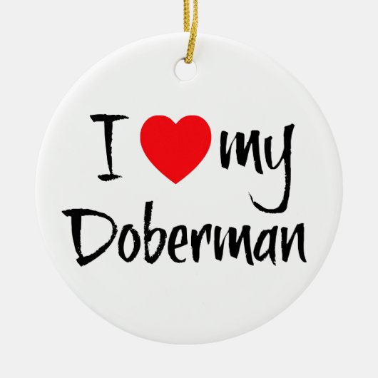 Ik hou van mijn vader keramisch ornament (Voorkant)
