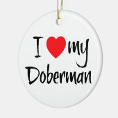 Ik hou van mijn vader keramisch ornament (Links)
