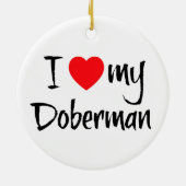 Ik hou van mijn vader keramisch ornament (Achterkant)