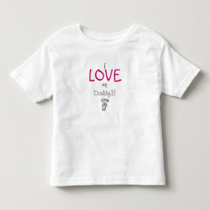 Ik hou van mijn vader! kinder shirts