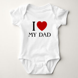 Ik hou van mijn vader Kinderen en Baby T-shirts