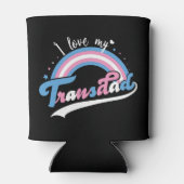 Ik hou van mijn vader | LGBTQ | Transgender Blikjeskoeler (Achterkant)