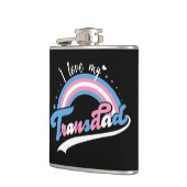 Ik hou van mijn vader | LGBTQ | Transgender Heupfles (Links)
