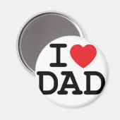 Ik hou van mijn vader! magneet (Voorkant / Achterkant)