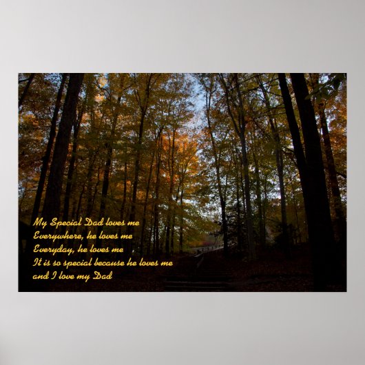 Ik hou van mijn vader poster (Voorkant)