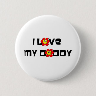 Ik hou van mijn vader ronde button 5,7 cm