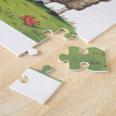Ik hou van mijn vader schapen legpuzzel (Zijkant)