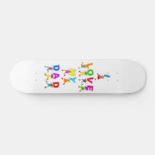 Ik hou van mijn vader skateboard (Horizontaal)