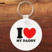 Ik hou van mijn vader sleutelhanger (Voorkant)