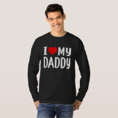 Ik hou van mijn vader t-shirt (Voorkant volledig)