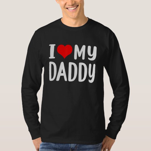 Ik hou van mijn vader t-shirt (Voorkant)