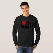 Ik hou van mijn vader t-shirt (Voorkant volledig)