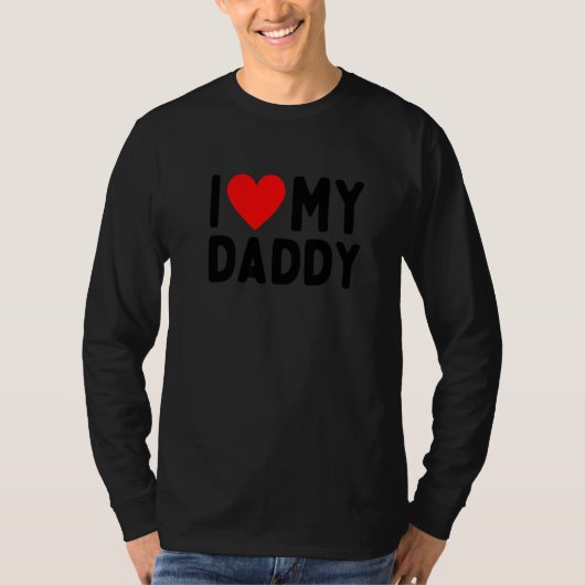 Ik hou van mijn vader t-shirt (Voorkant)