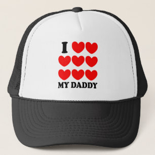 Ik hou van mijn vader trucker pet