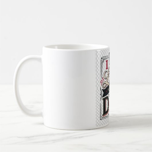 Ik hou van mijn vader Vaderdag mok | Coole vader c (Links)
