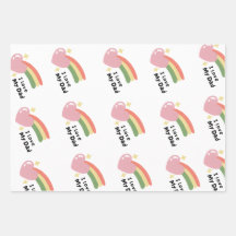 Ik hou van mijn vader Vaderdag verjaardagscadeau o