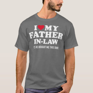 Ik hou van mijn vader voor dochters. t-shirt