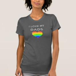 Ik hou van mijn vaders liefhebbende zoon dochter g t-shirt