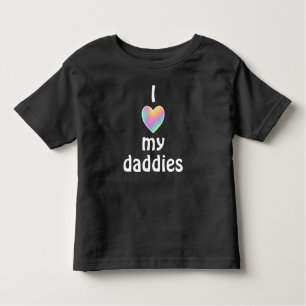 Ik hou van mijn vaders Toddler T-Shirt