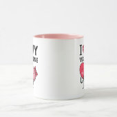 Ik hou van mijn Valentijn speciale Valentijnsdag g Mok (Midden)