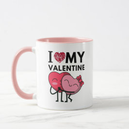 Ik hou van mijn Valentijn speciale Valentijnsdag g Mok