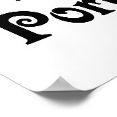 Ik hou van mijn varkenskapje poster (Hoek)