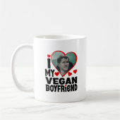 Ik hou van mijn Vegan Boyvriend, Valentijn Dag Koffiemok (Links)