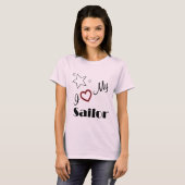 Ik hou van mijn verkoper t-shirt (Voorkant volledig)