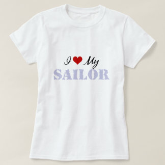 Ik hou van mijn verkoper t-shirt
