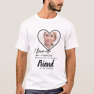 Ik hou van mijn verloofde - Persoonlijke Beste Vri T-shirt