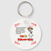 Ik hou van mijn verpleegster sleutelhanger (Voorkant)