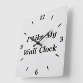 Ik hou van mijn vierkante klok (Hoek)