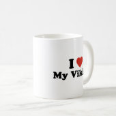 Ik hou van mijn Viking Coffee Mok (Voorkant rechts)