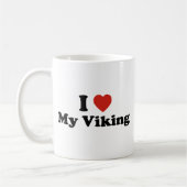 Ik hou van mijn Viking Coffee Mok (Links)