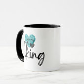 Ik hou van mijn Viking  Mok (Voorkant links)