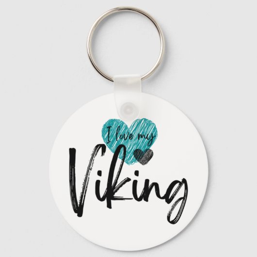 Ik hou van mijn Viking Sleutelhanger (Voorkant)