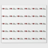 Ik hou van mijn vingers:  "I Heart Fell Ponies" Cadeaupapier (Vlak)