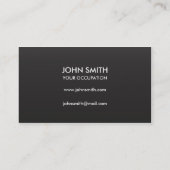 Ik hou van mijn Visitekaartje zwart (Achterkant)