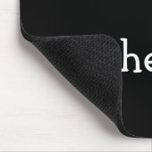 Ik hou van mijn vissers muismat (Hoek)