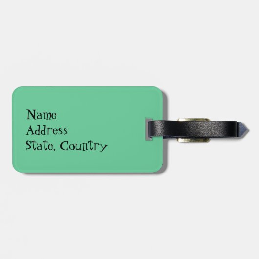 Ik hou van mijn Vizsla Bagagelabel (Achterkant horizontaal)