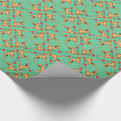 Ik hou van mijn Vizsla Cadeaupapier (Hoek)