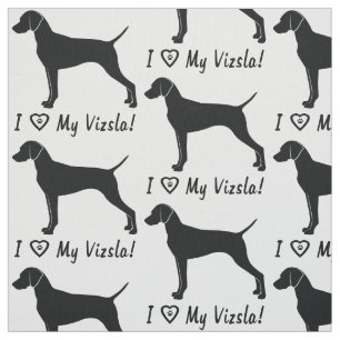 Ik hou van mijn Vizsla! Stof