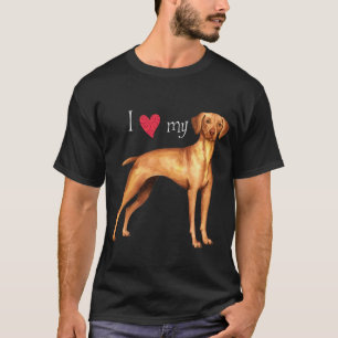 Ik hou van mijn Vizsla T-shirt