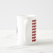 Ik hou van mijn Vlaams Giant Bunny Porselein Kop (Achterkant)