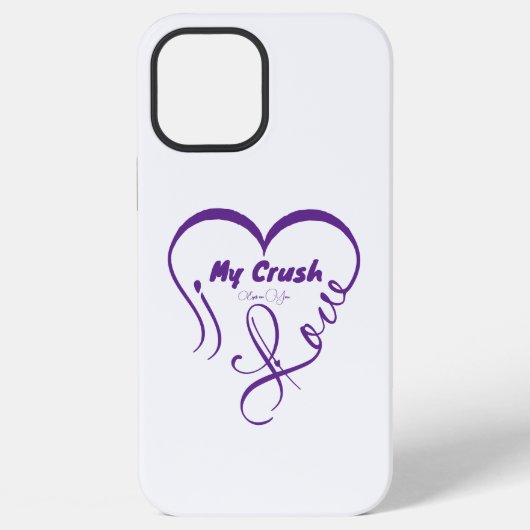 Ik hou van mijn vlam • Ogen op jou 😍 iPhone Hoesje (Achterkant)