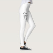 Ik hou van mijn vlam • Ogen op jou 😍 Leggings (Rechts)