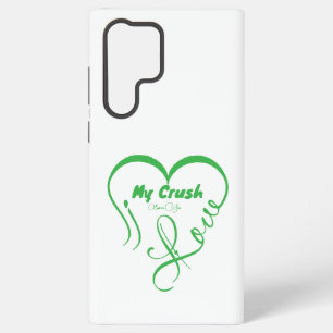 Ik hou van mijn vlam • Ogen op jou 😍 Samsung Galaxy Hoesje