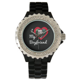 Ik hou van mijn vriend Bae Gepersonaliseerde Aange Horloge