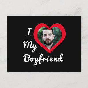 Ik hou van mijn vriend Bae Persoonlijke Aangepaste Briefkaart